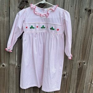 Smockingbird Christmas Dress
